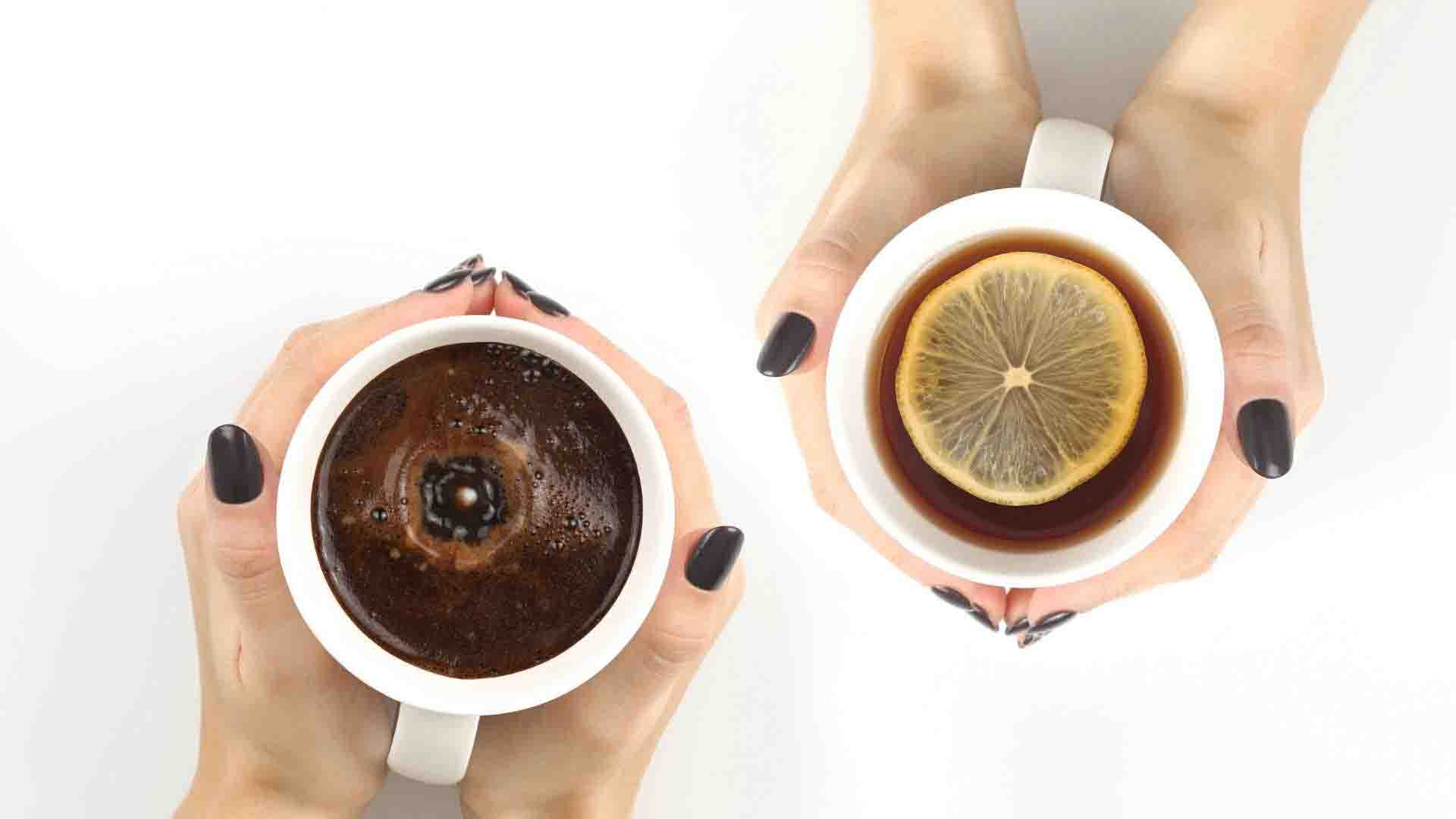 tea vs coffee image